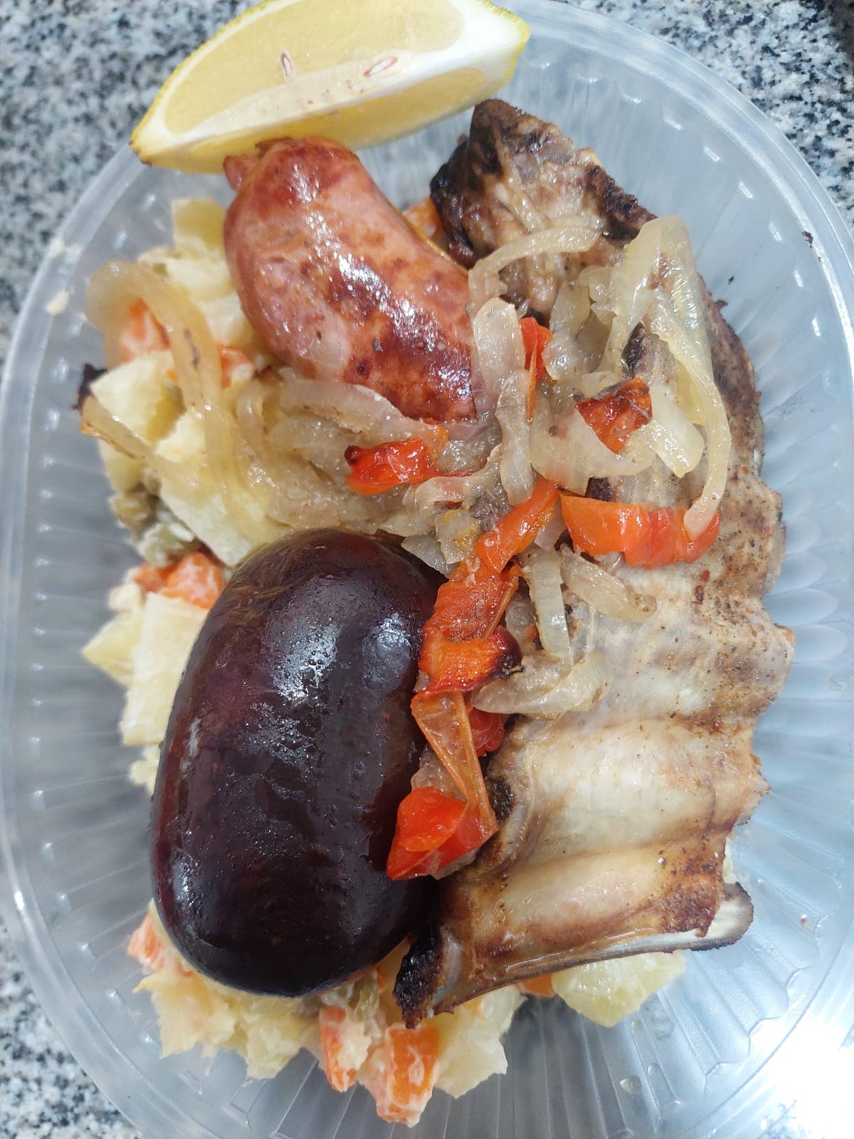 Asado con Chorizo y Morcilla