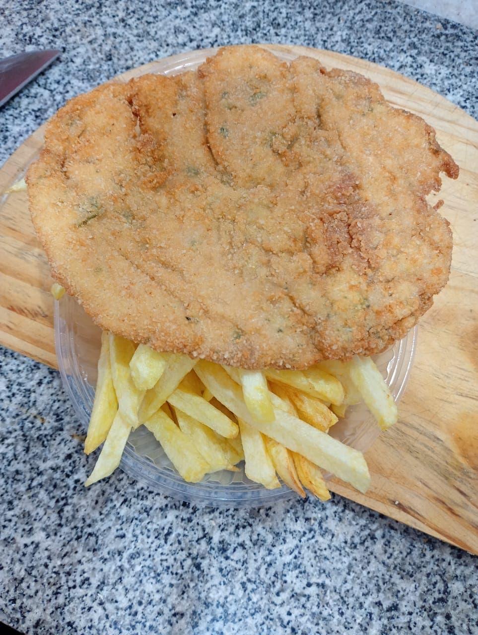 Milanesa con Guarnición
